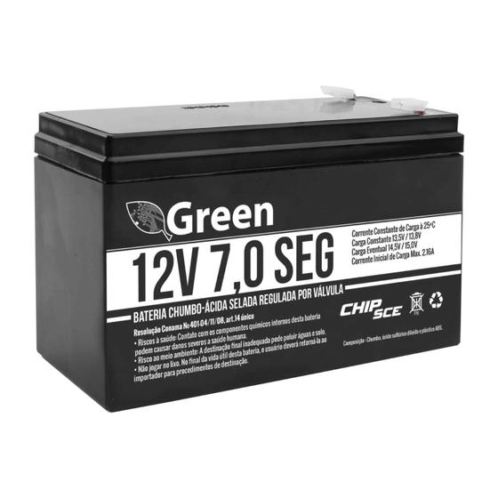 Bateria Selada 12v 7 Ah Alarme Sistema De Segurança Original Menor preço em Bateria Selada 12v 7 Ah Alarme Sistema De Segurança Original