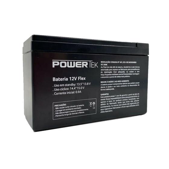 Imagem de Bateria Selada 12V 7A Flex Powertek EN012