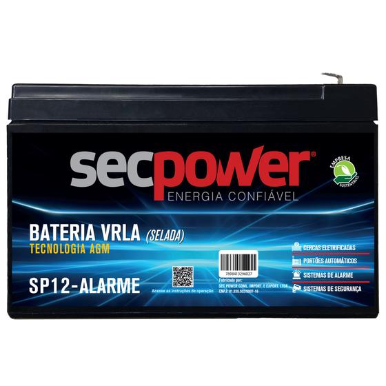 Bateria Selada 12v Alarme Secpower Sp12-alarme Central Cerca Elétrica Menor preço em Bateria Selada 12v Alarme Secpower Sp12-alarme Central Cerca Elétrica