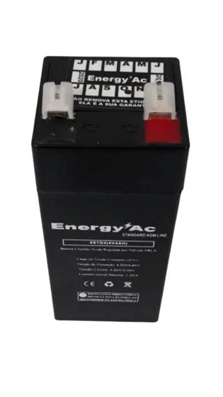 Imagem de Bateria Selada 4V 4Ah Recarregável - Balanças Importadas, Elgin, Aqua 