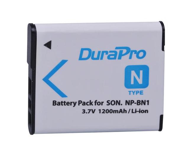 Bateria Sony NP-BN1 DuraPro 1200mAh 3,7V Menor preço em Bateria Sony NP-BN1 DuraPro 1200mAh 3,7V