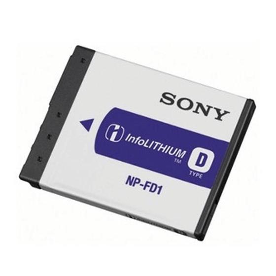 Imagem de Bateria Sony Np-Fd1