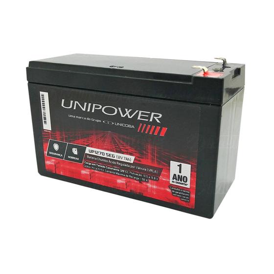 Imagem de Bateria UNIPOWER UP1270 SEG (12V 7Ah)