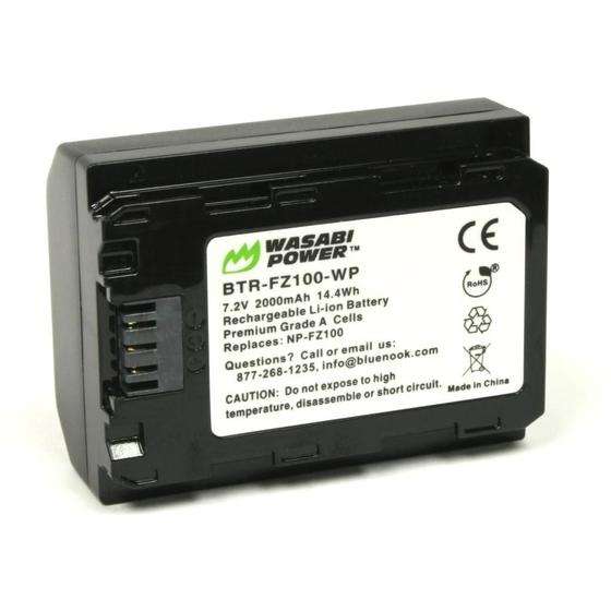 Imagem de Bateria Wasabi Np-Fz100 Para Câmeras Sony Alpha A73/A6600