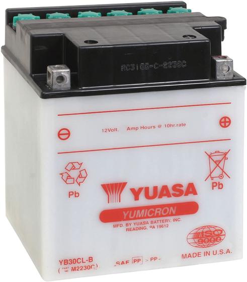 Bateria Yuasa YB30CL-B Jet Ski Sea-Doo GTX4-tec GTI GTR GTX RXP RXT WAKE Menor preço em Bateria Yuasa YB30CL-B Jet Ski Sea-Doo GTX4-tec GTI GTR GTX RXP RXT WAKE