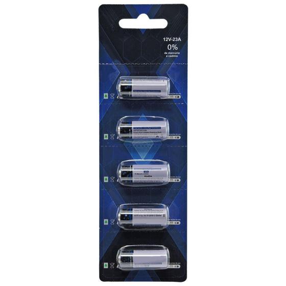 Baterias De Alcalina 12v 23a Cartela Com 05 Unidades Menor preço em Baterias De Alcalina 12v 23a Cartela Com 05 Unidades