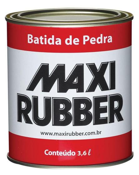 Imagem de Batida de Pedra Preto 3,6 Litros Maxi Rubber 4ma032 - Maxirubber