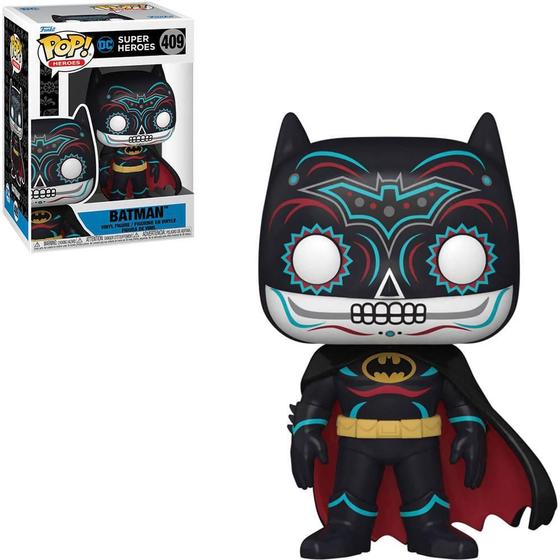 Imagem de Batman 409 Pop Funko Dc Dia De Los Muertos