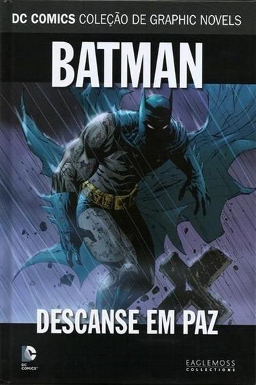 Imagem de Batman: Descanse Em P - Graphic Novel 43 - Eaglemoss - 228 p. - Colorido/capa dura