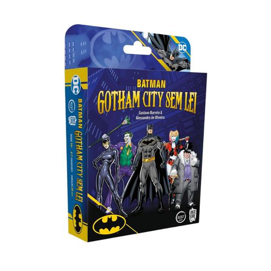 Imagem de Batman Gotham City Sem Lei Jogo de Cartas Across the Board