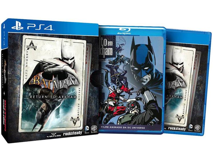 Batman Return to Arkham Combo para PS4 - Warner - Jogos de Ação - Magazine  Luiza