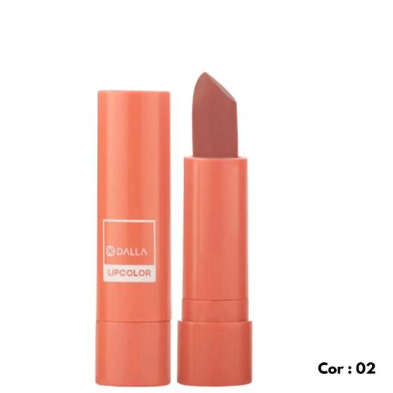 Imagem de Batom Bala Lipcolor Dalla Cor : 02