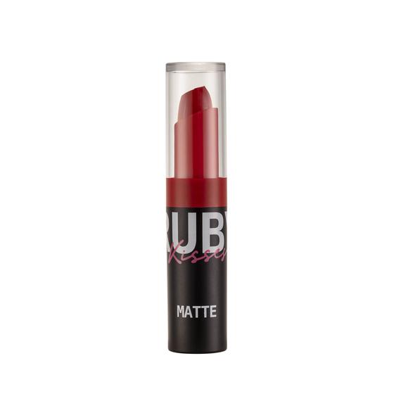 Imagem de Batom Bala Matte  Ruby Kisses  Acabamento Matte Intenso e Longa Duração