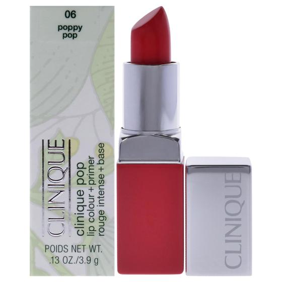 Imagem de Batom Clinique Pop Lip Color + Primer No. 06 Poppy 3,8 ml