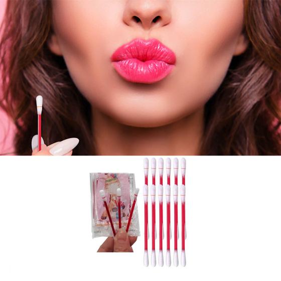 Imagem de Batom Cotonete Lipi Tint Tatoo Lipstick: 12 unidades - 3 Cores Sortidas Trend TikTok