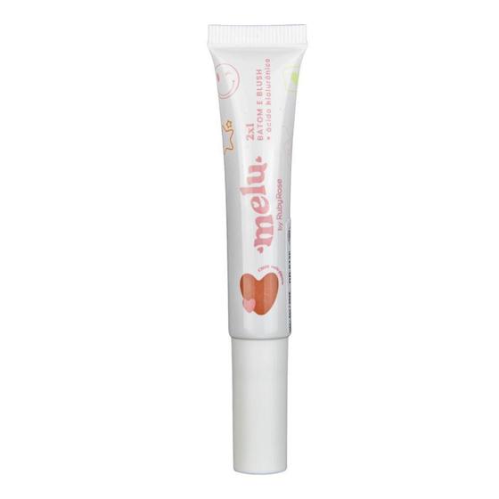 Imagem de Batom E Blush 2X1 Melu by Ruby Rose 9,5ml