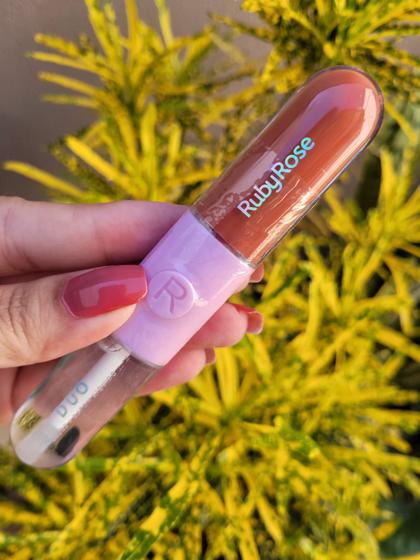 Imagem de Batom Gloss Líquido Duo Ruby Rose