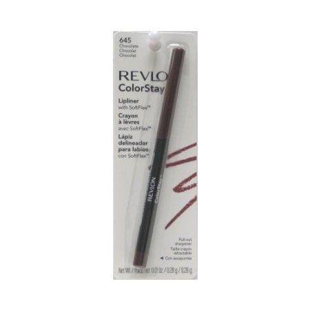 Imagem de Batom Lápis Contorno de Lábios Revlon Colorstay Chocolate (645) - Pacote com 3