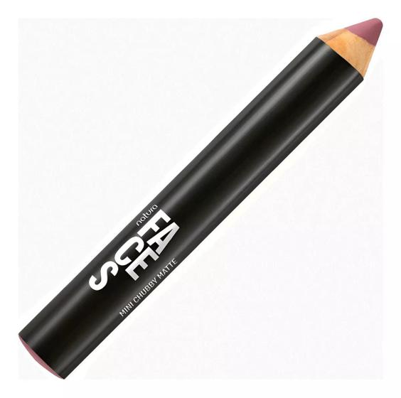 Imagem de Batom Lápis Labial Contorna Preenche Míni Chubby Mate Natura