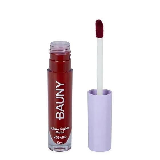 Imagem de Batom Líquido Bauny Matte 5ml Cor 060