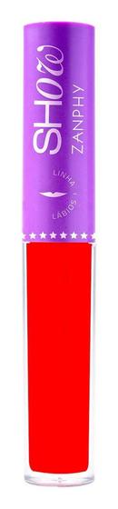 Imagem de Batom Liquido - Cor 02 Ref. Beijo Quente - Linha Show - ZANPHY