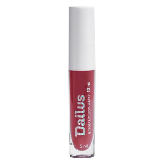 Imagem de Batom Líquido Dailus Matte 12h Marsala