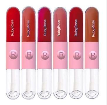 Imagem de Batom líquido e gloss duo - ruby rose