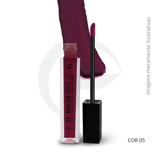 Imagem de Batom Líquido Evelize Make Up - 6 opções de cores