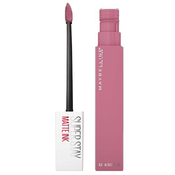 Imagem de Batom Líquido Longa Duração Maybelline SuperStay Matte Ink Pink Edition