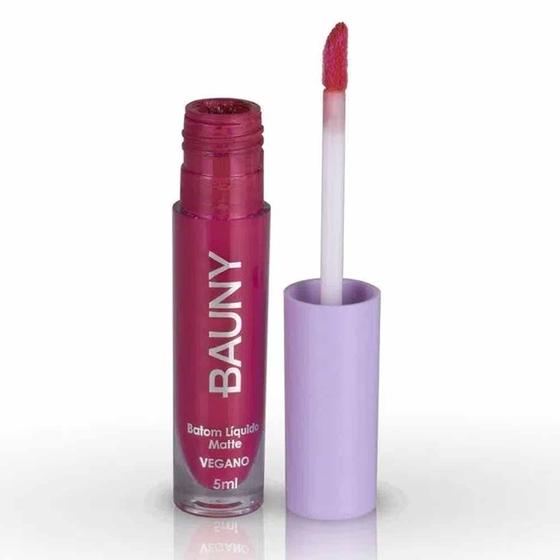 Imagem de Batom Líquido Matte Cor 040 5 ml - Bauny