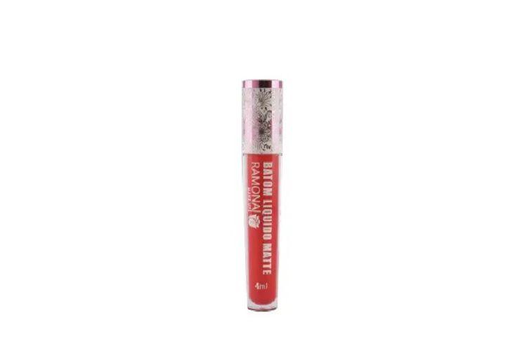 Imagem de Batom Líquido Matte Cor 34 Goiaba 4ml - Ramona Make Up