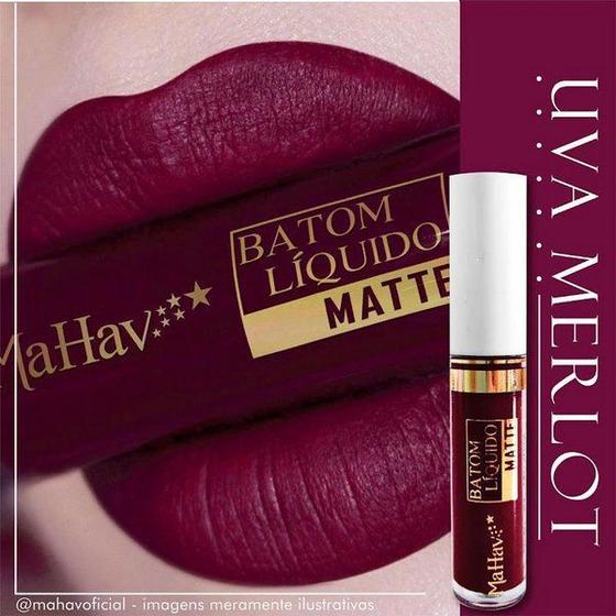 Imagem de Batom Líquido Matte Mahav