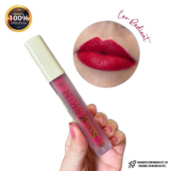 Imagem de Batom Líquido Matte Silk Skin da Ruby Rose Smooth Blur com Cheirinho de Melância