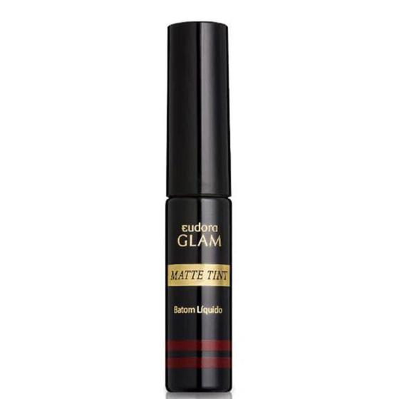 Imagem de Batom Líquido Matte Tint Glam Bordô Intenso 4ml - Abelha Rainha