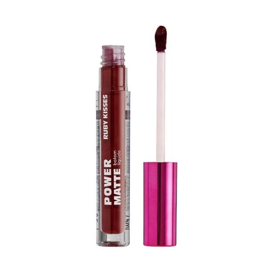 Imagem de Batom Líquido Power Matte Dark Mood - Ruby Kisses