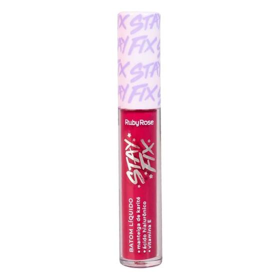 Imagem de Batom Líquido Roby Rose Stay Fix Matte HB569 Cor Cs80 Adhara 3,2ml