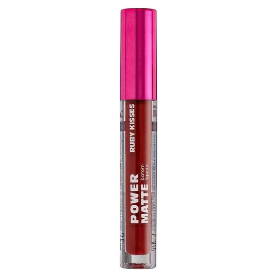 Imagem de Batom Líquido Ruby Kisses Power Matte Dark Mood