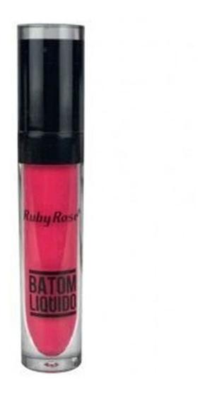 Imagem de Batom Líquido Ruby Rose Matte HB8213 Cor 06 Melancia - 3,9g