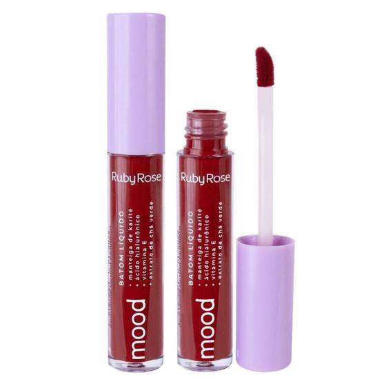 Imagem de Batom Liquido Ruby Rose Mood Surprise 04 3,2ml