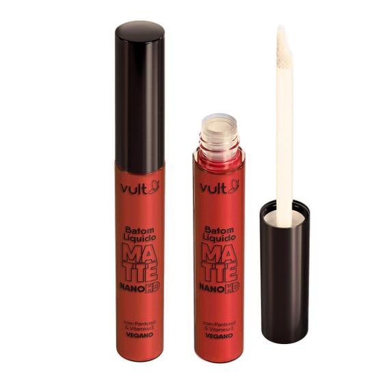 Imagem de Batom Líquido Vult Matte Real Color Amêndoa 5Ml