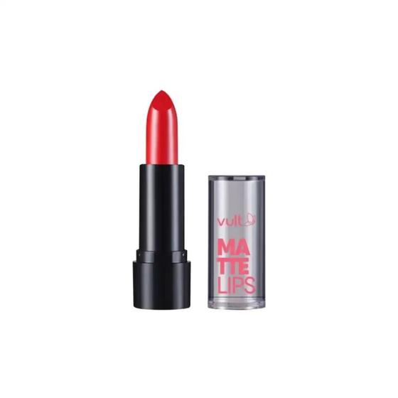 Imagem de Batom Matte Lips Vermelho Real Vult 3.8G