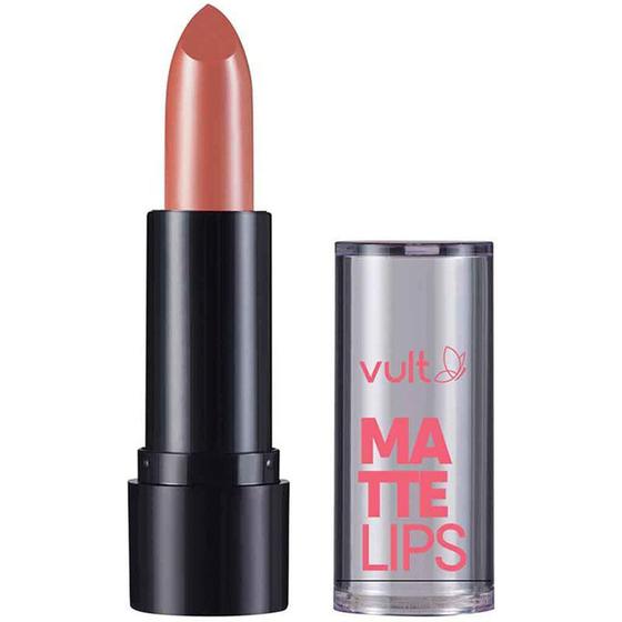 Imagem de Batom Matte Lips Vult - caramelo