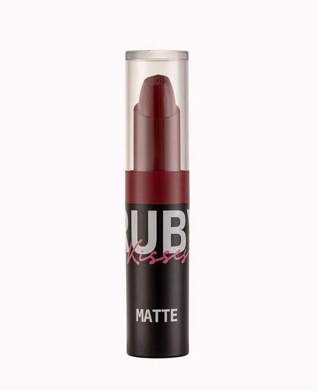 Imagem de Batom Matte Ruby Kisses Red Carpet RMLS46B Kiss NY