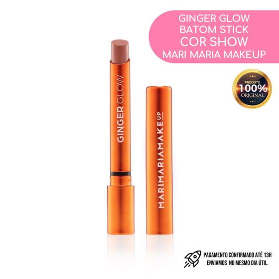 Imagem de Batom Matte Stick da Mari Maria Makeup Ginger Glow Cor Show