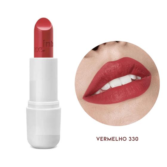 Batom Matte Vermelho 330 Intense 3,8g - O BOTICARIO - Batom - Magazine ...