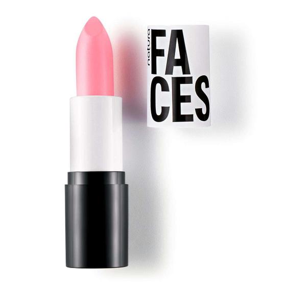 Batom Natura Faces Matte Rosa Candy - Batom - Magazine Luiza