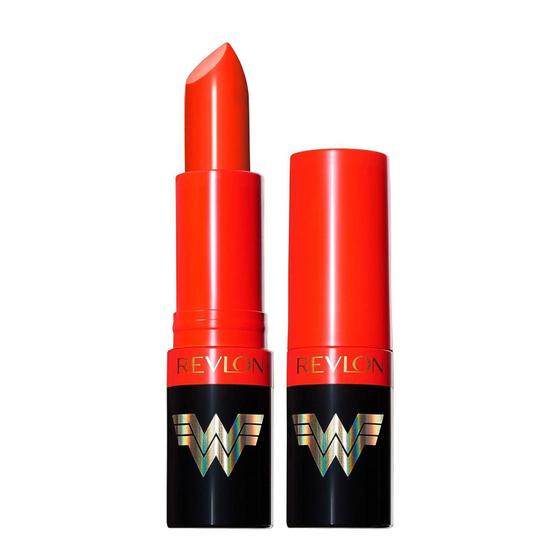 Imagem de Batom Revlon Wonder Woman Super Lustrous Cor 04 Strike First