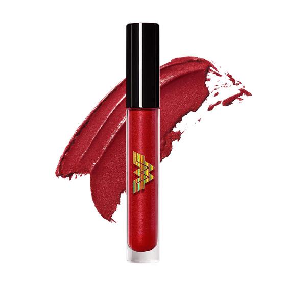 Imagem de Batom Revlon x WW84 Wonder Woman Warrior Glitter Red