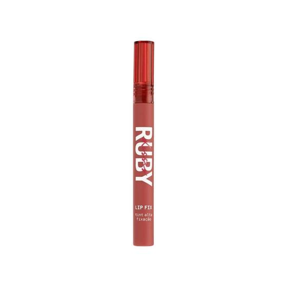 Imagem de Batom Ruby Kisses Lip Fix Tint Alta Fixação Feeling Powefull