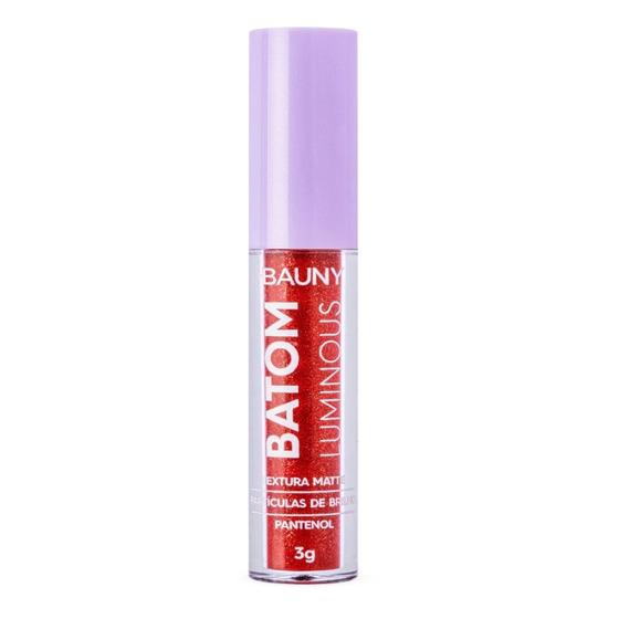 Imagem de Batom Sombra Líquido Luminous Cherry 3g  Bauny
